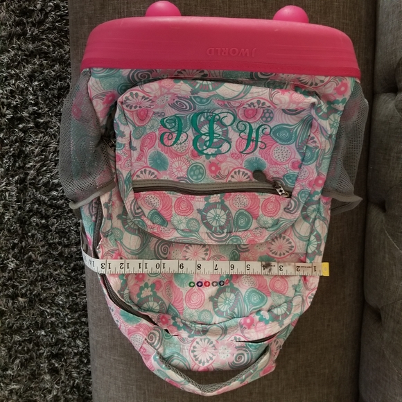 MOONSLIDER ROLLING BACKPACK SRB-19 BLUE RASPBERRY - Picture 10 of 11